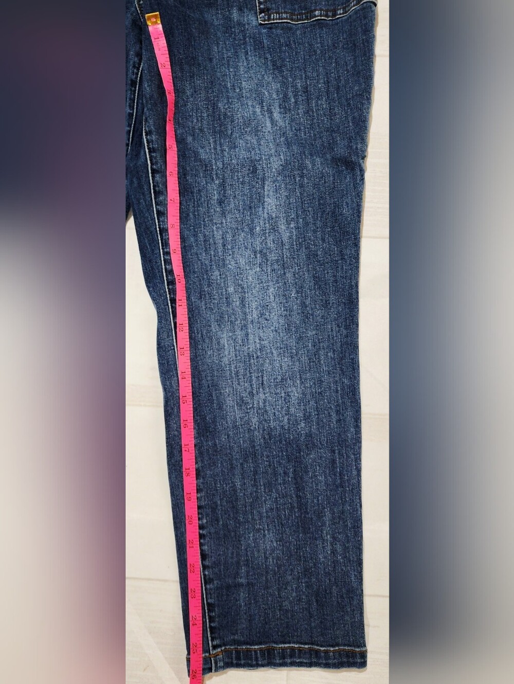KUT from the Kloth Katy Straight Leg Ankle Jeans Size 14 - Picture 3 of 9